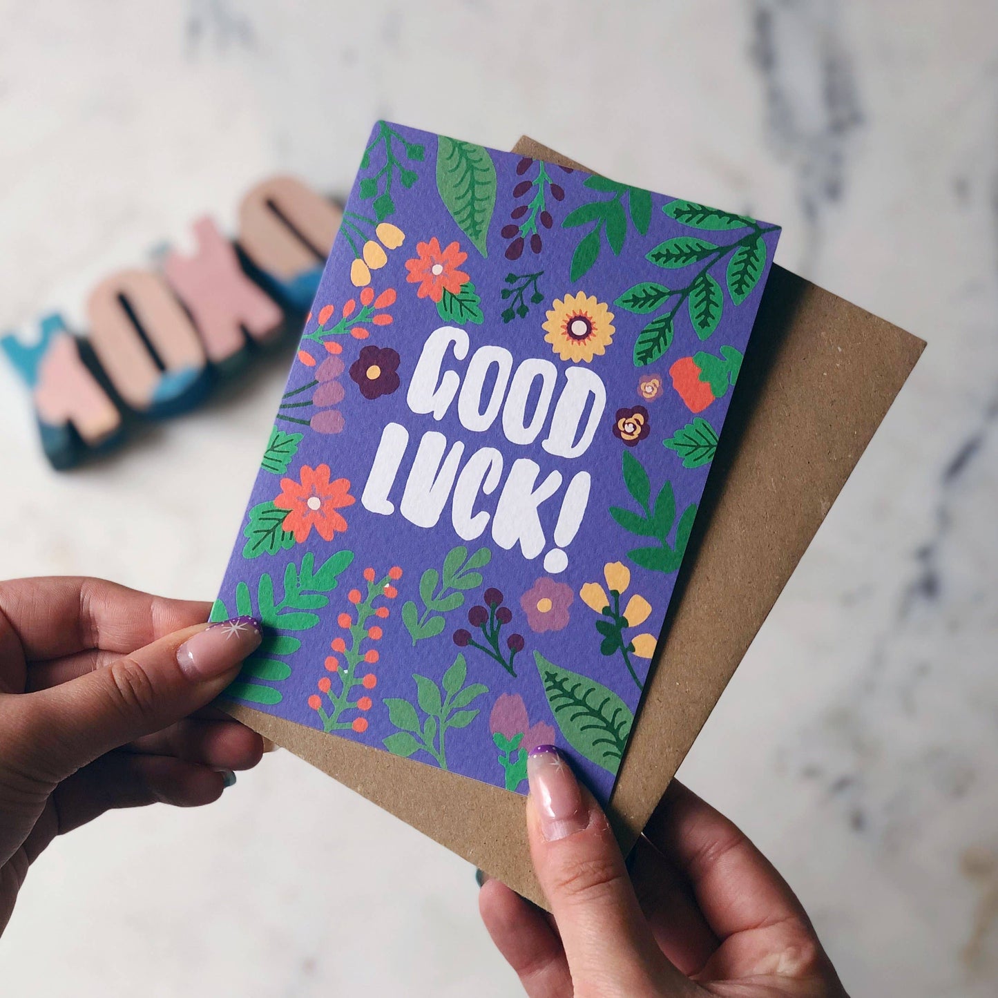 GOOD LUCK CARD