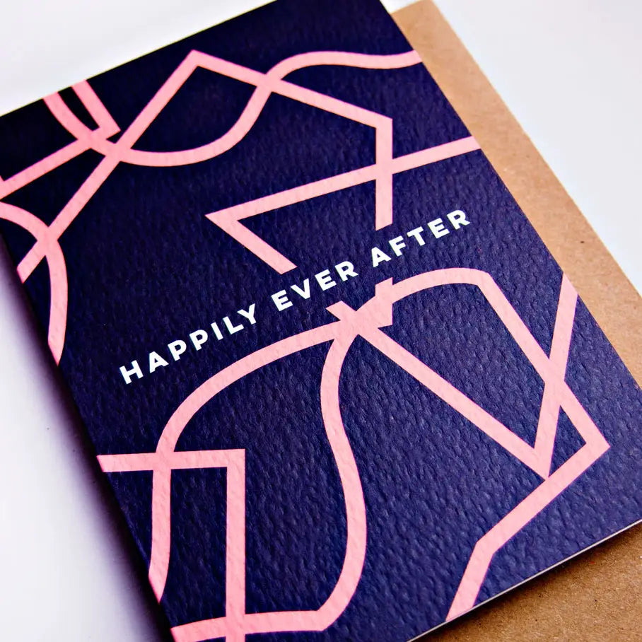 HAPPILY EVER AFTER SHAPES CARD