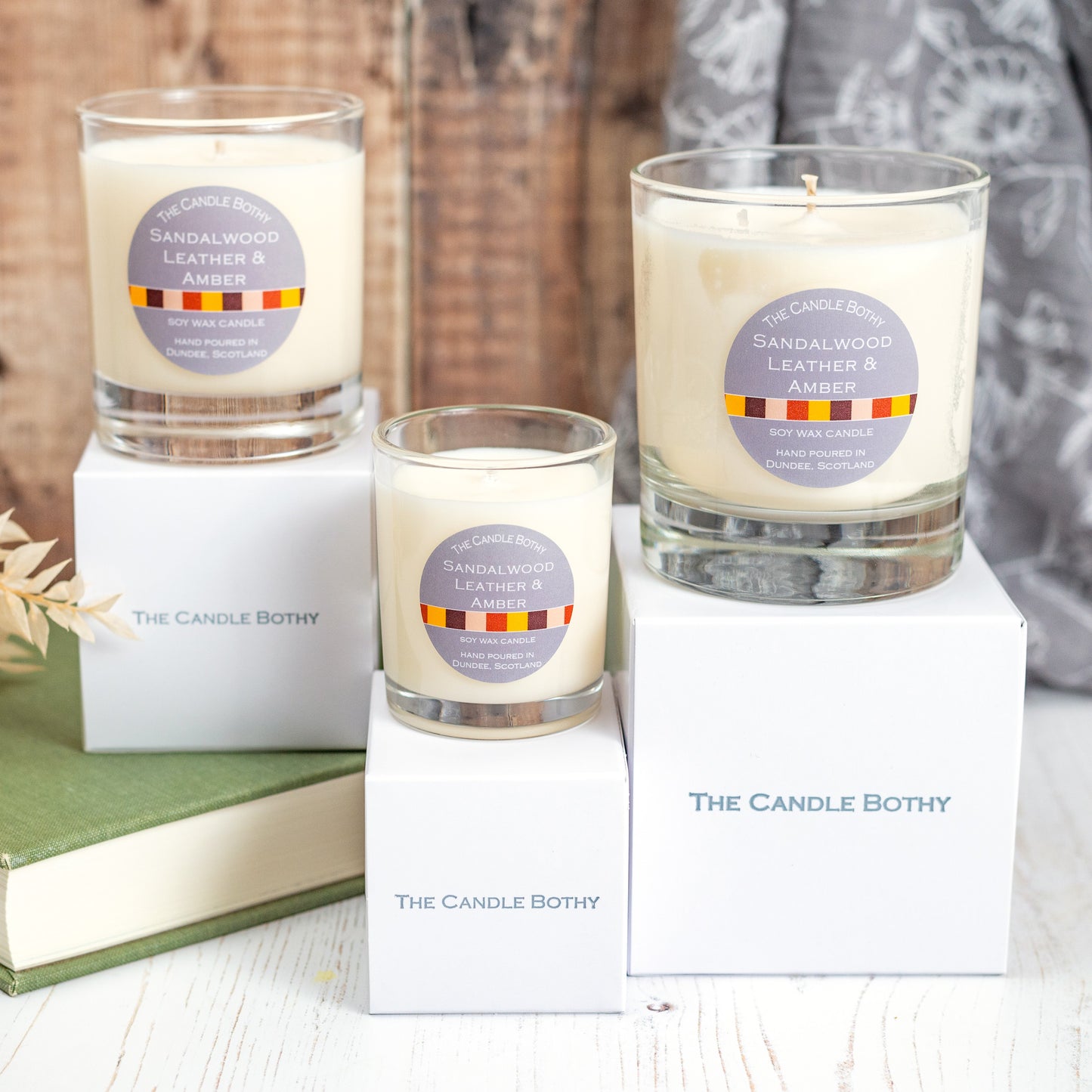 SANDALWOOD, LEATHER & AMBER