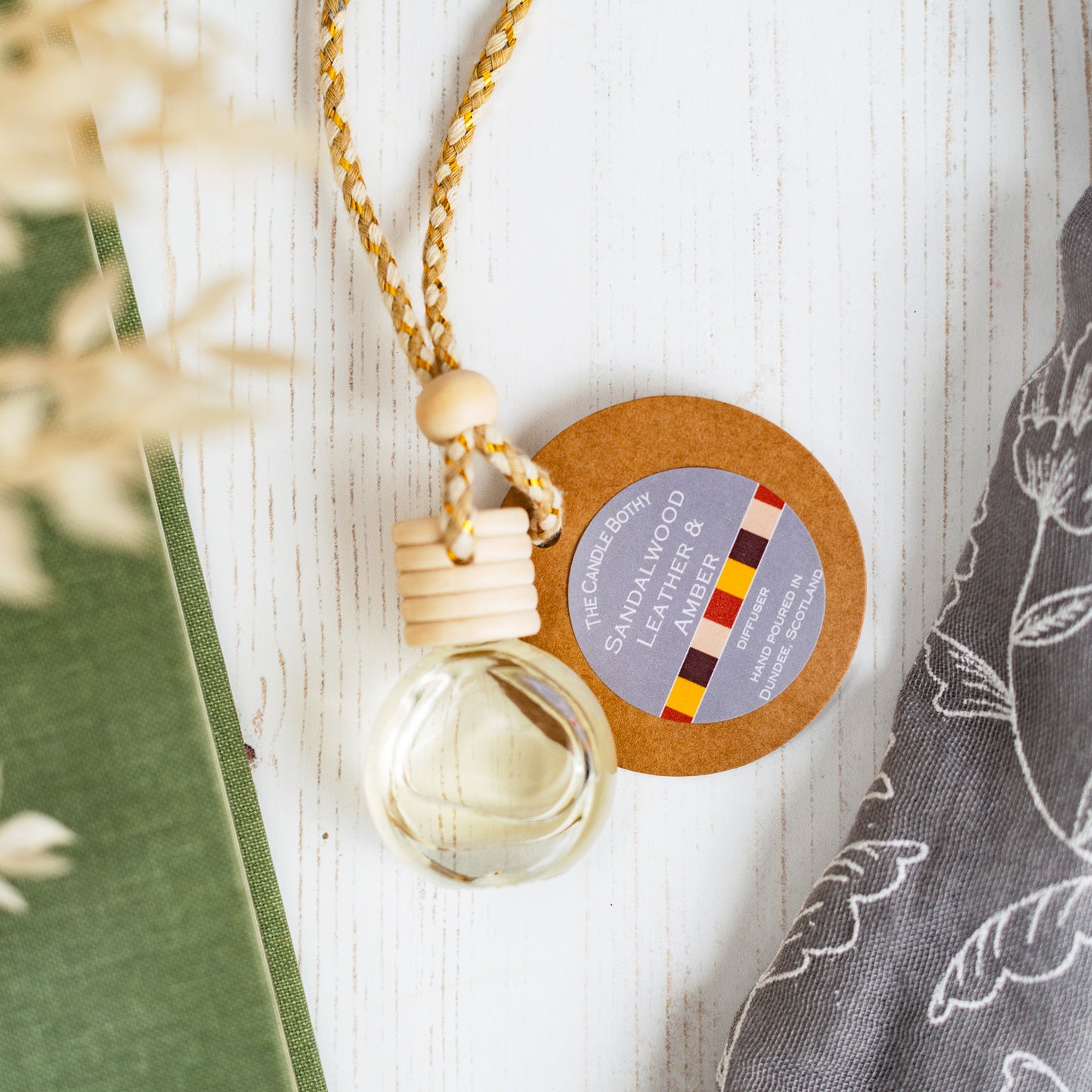 SANDALWOOD, LEATHER & AMBER