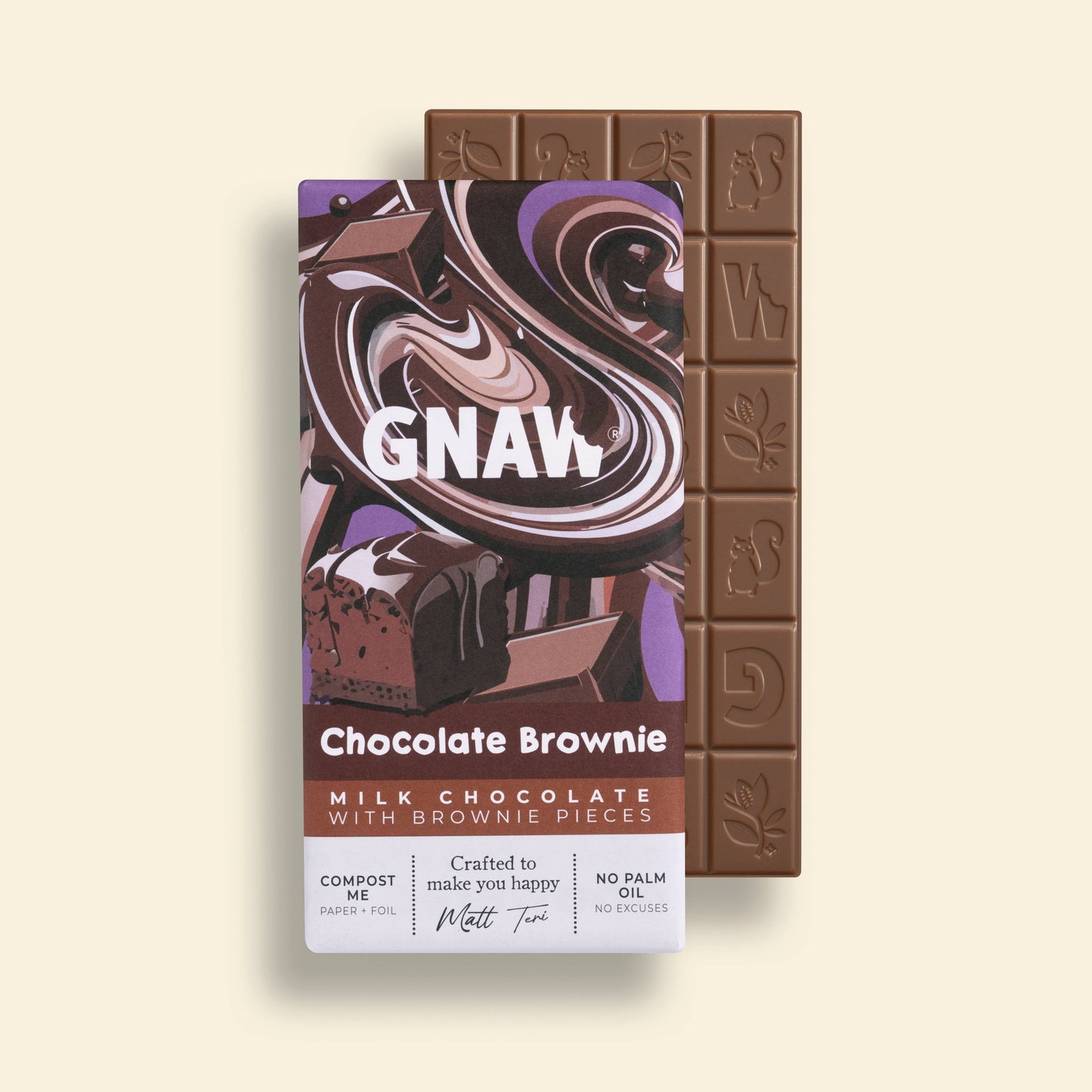 CHOCOLATE BROWNIE CHOCOLATE BAR