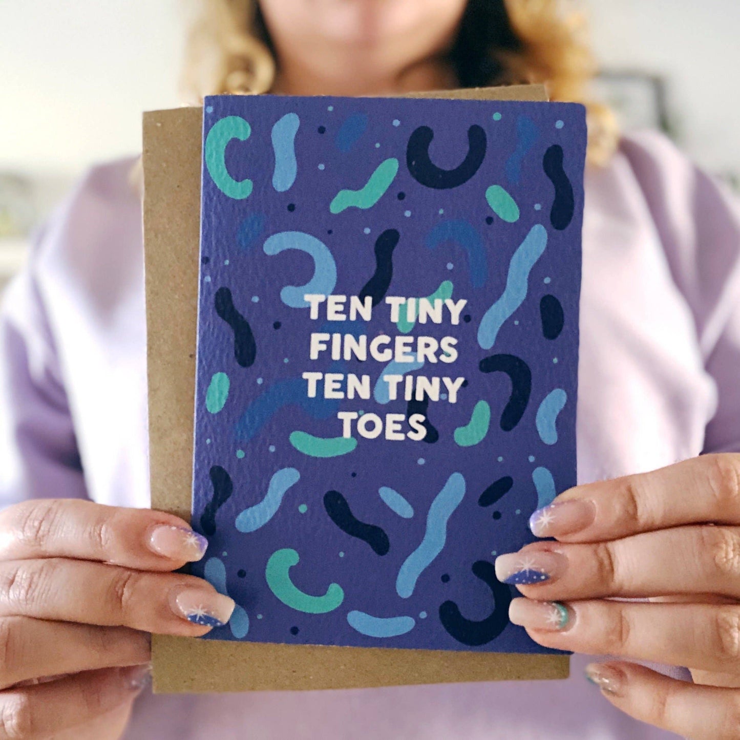 TEN TINY FINGERS CARD