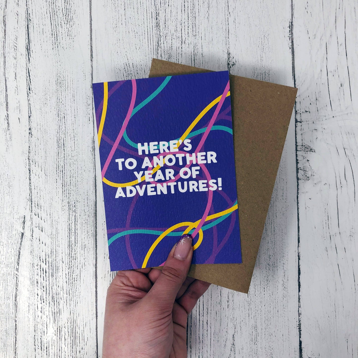 HERE'S TO ANOTHER YEAR CARD