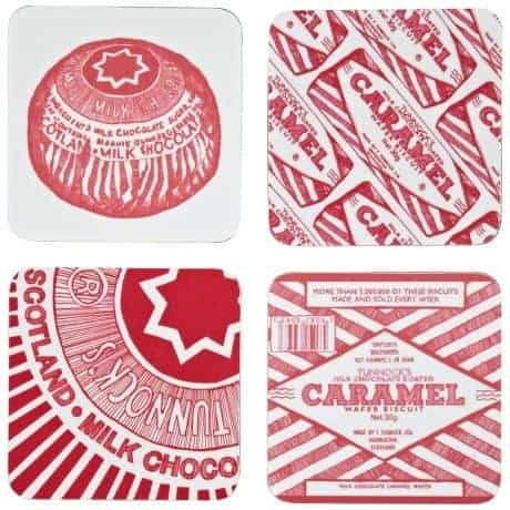 TUNNOCK'S SET OF 4 COASTERS
