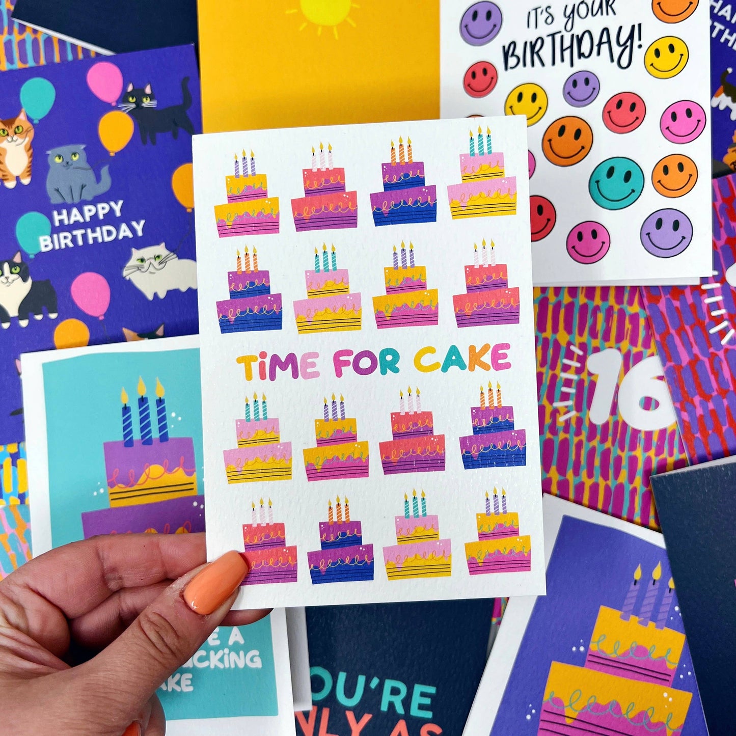 TIME FOR CAKE CARD