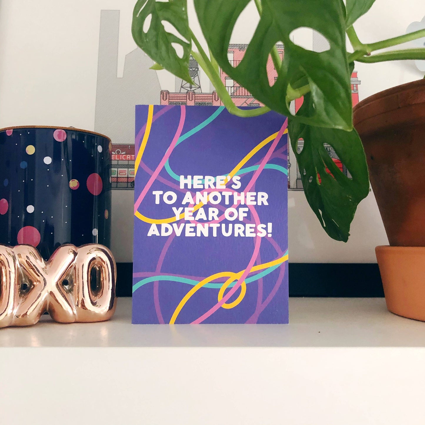 HERE'S TO ANOTHER YEAR CARD