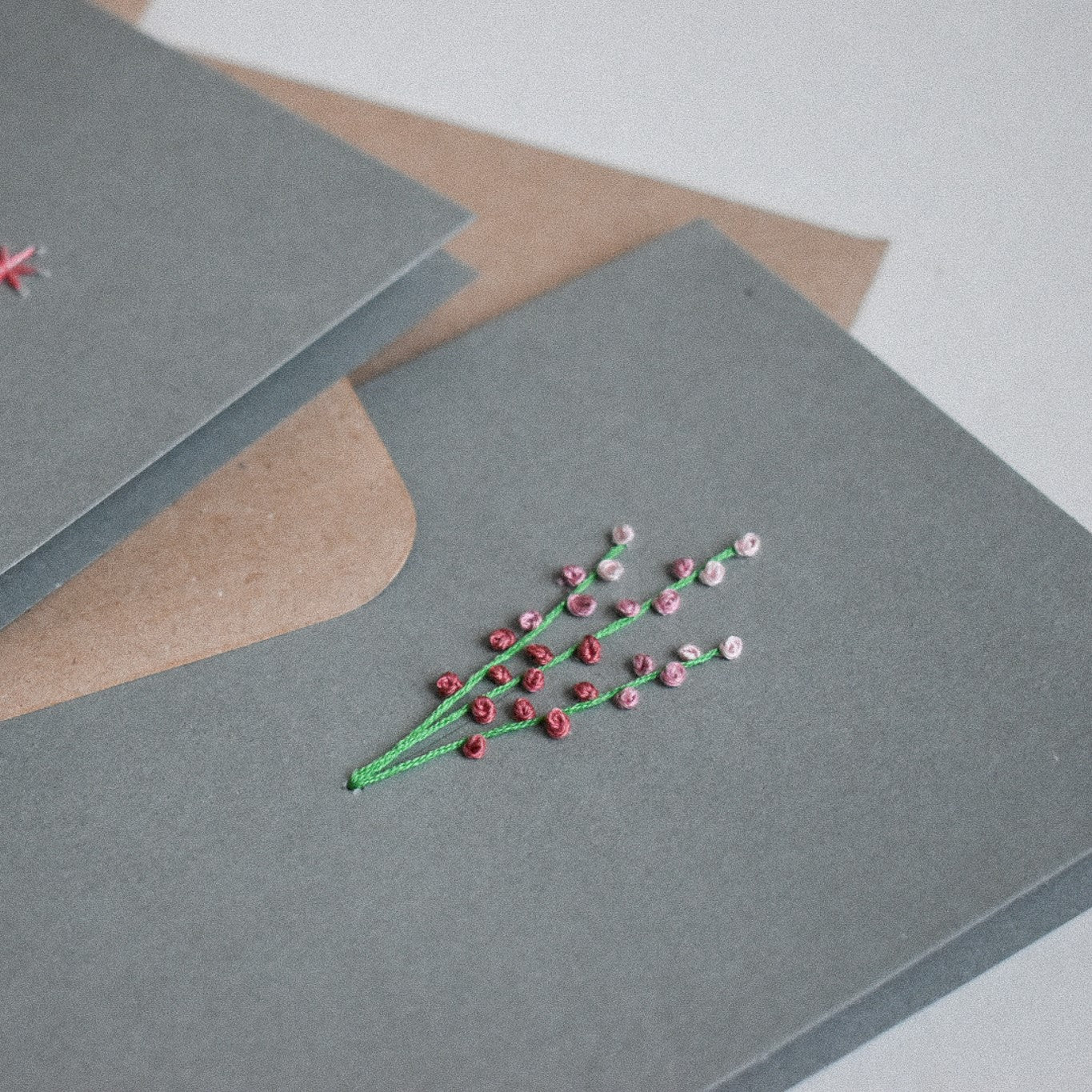 FLORAL LUPIN CARD