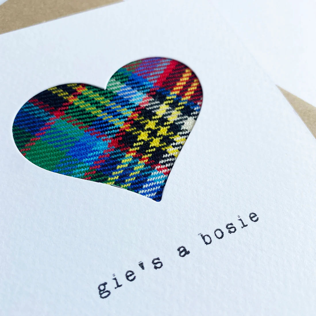 GIE'S A BOSIE CARD