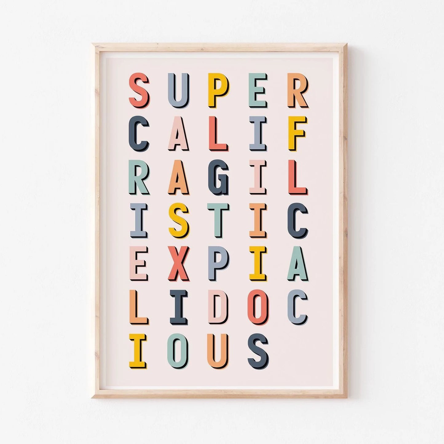 SUPERCALIFRAGILISTIC - A3 PRINT