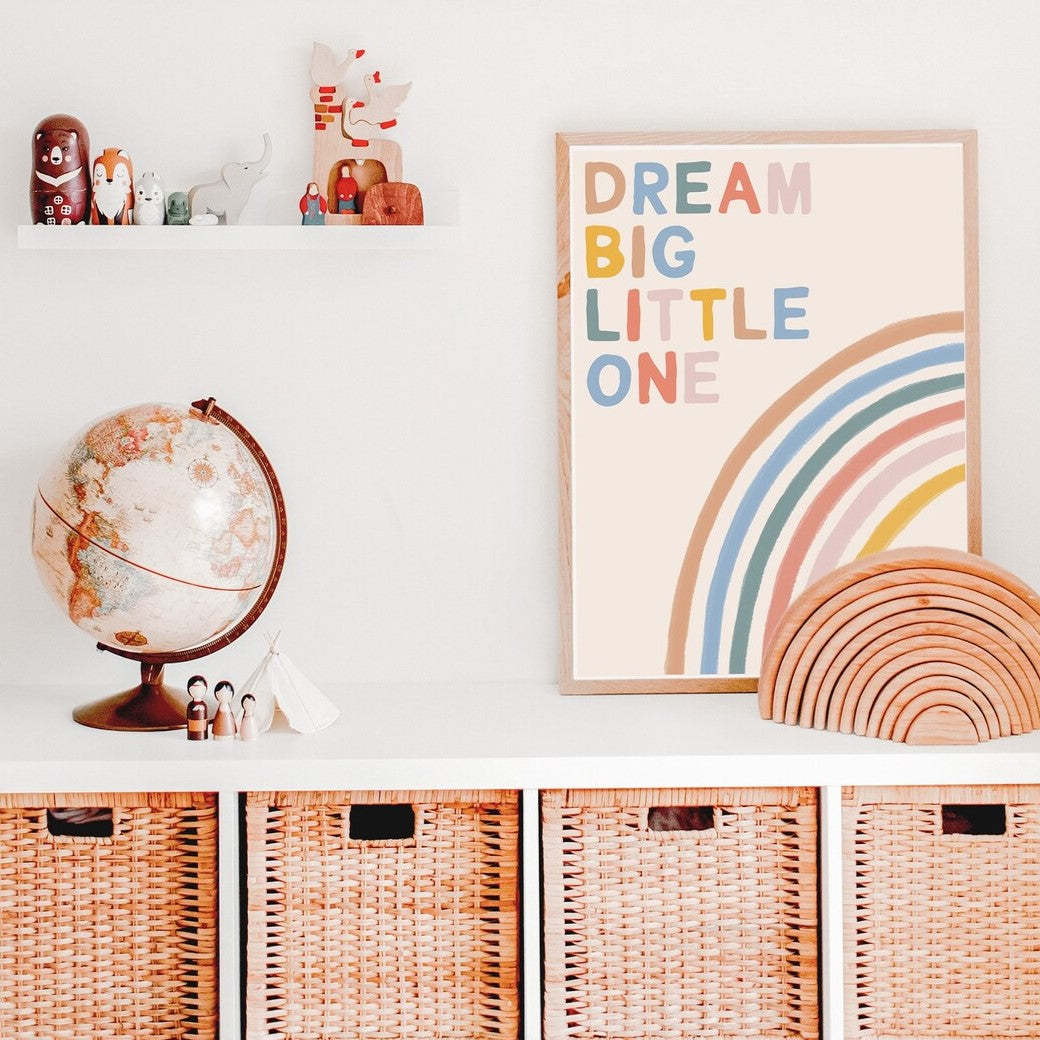 DREAM BIG LITTLE ONE - A4 PRINT