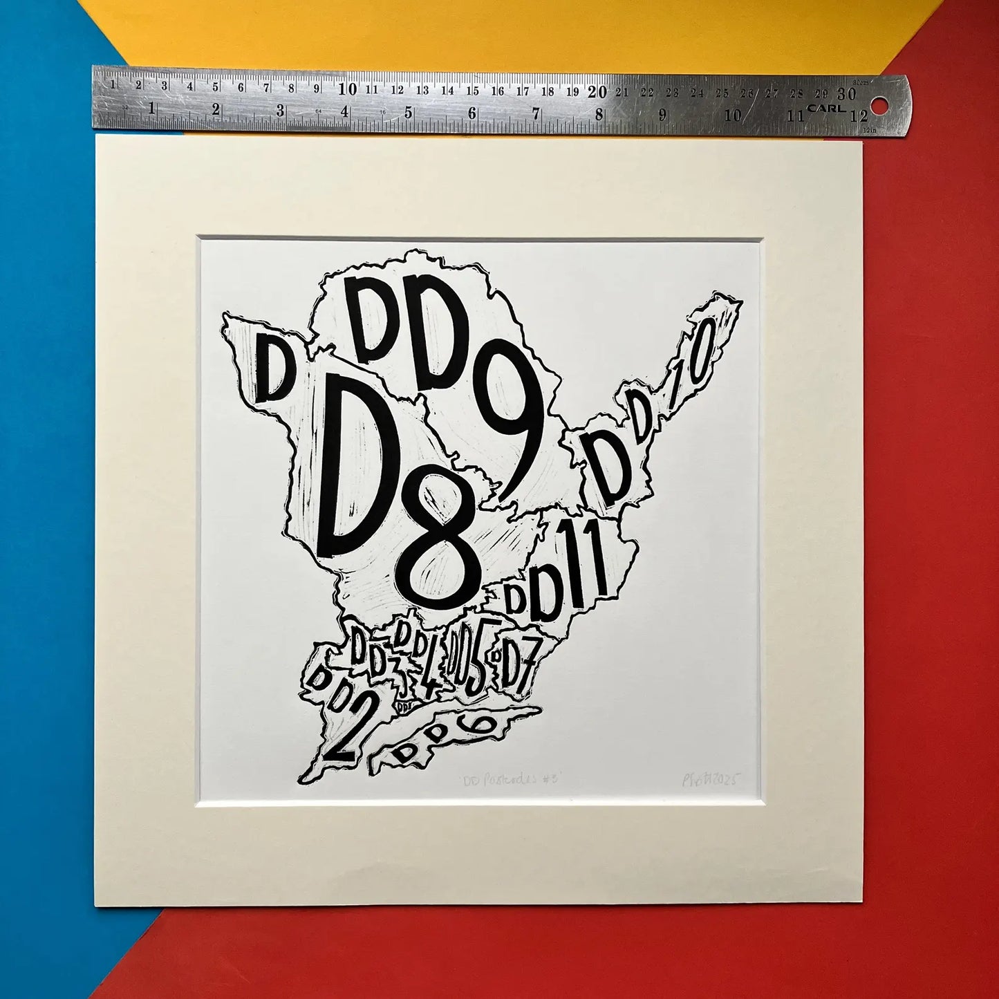 DD POSTCODE PRINTS