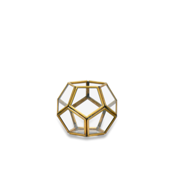 MENNI LANTERN - ANTIQUE BRASS