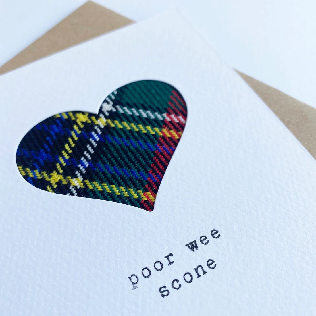 POOR WEE SCONE CARD
