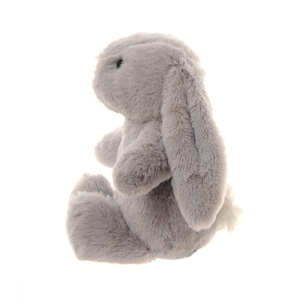GREY PLUSH BUNNY TOY