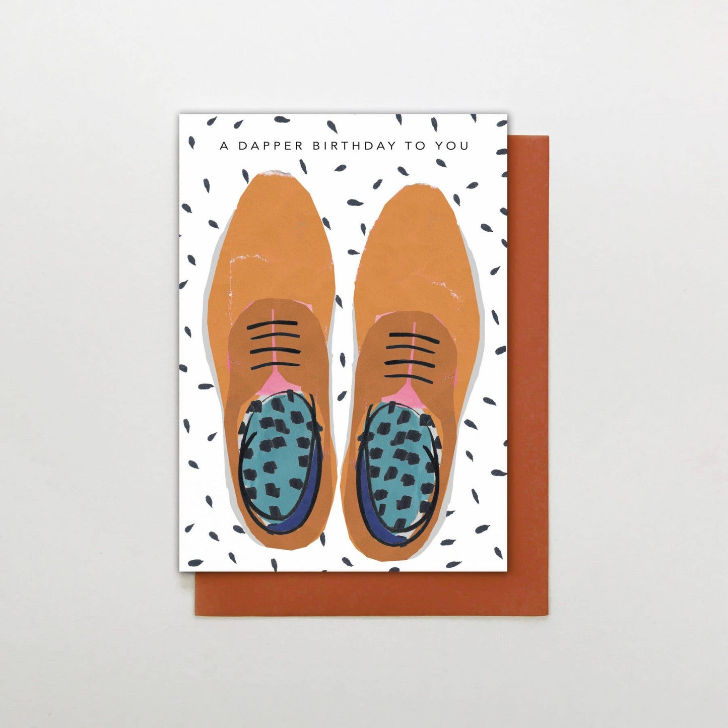 DAPPER SHOES BIRTHDAY CARD