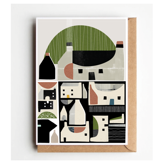 WEE HOUSES ART CARD