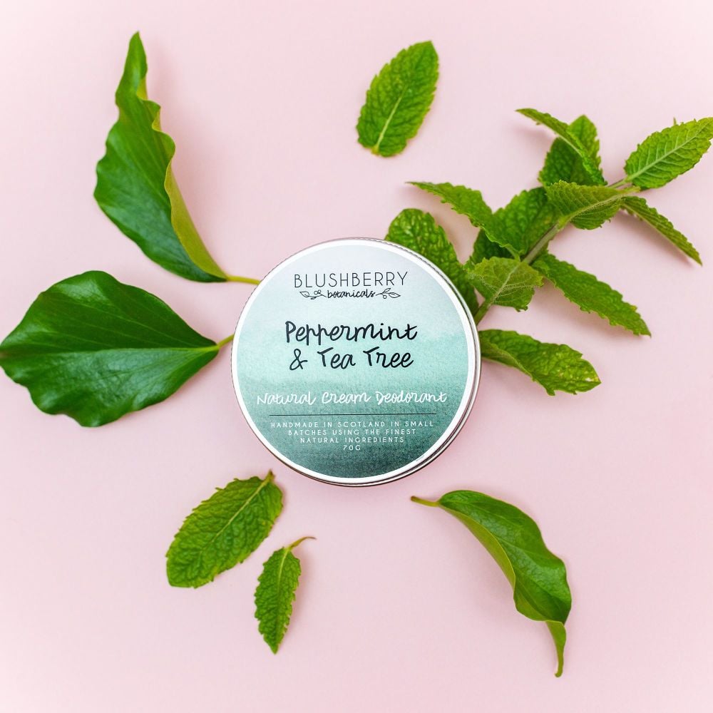 Peppermint & Tea Tree deodorant tin 70g