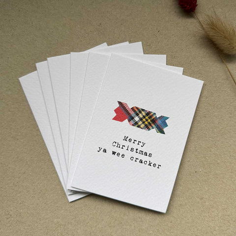 MINI SCOTTISH CHRISTMAS CARD PACKS
