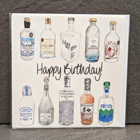 HAPPY BIRTHDAY - 10 SCOTTISH GINS