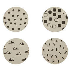 MIMO SET OF 4 ALL SORTS COASTERS