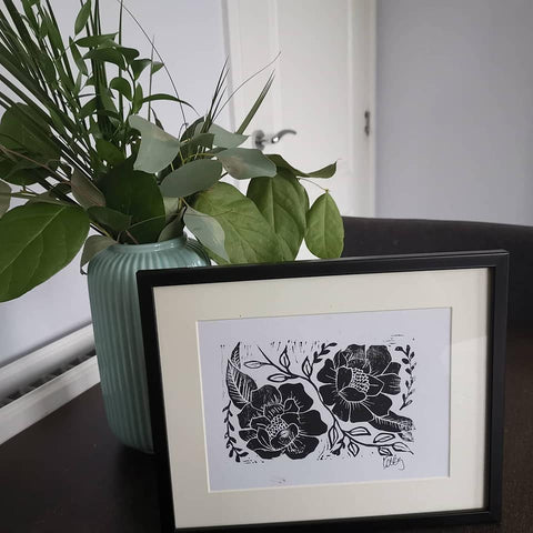 PEONIES PRINT