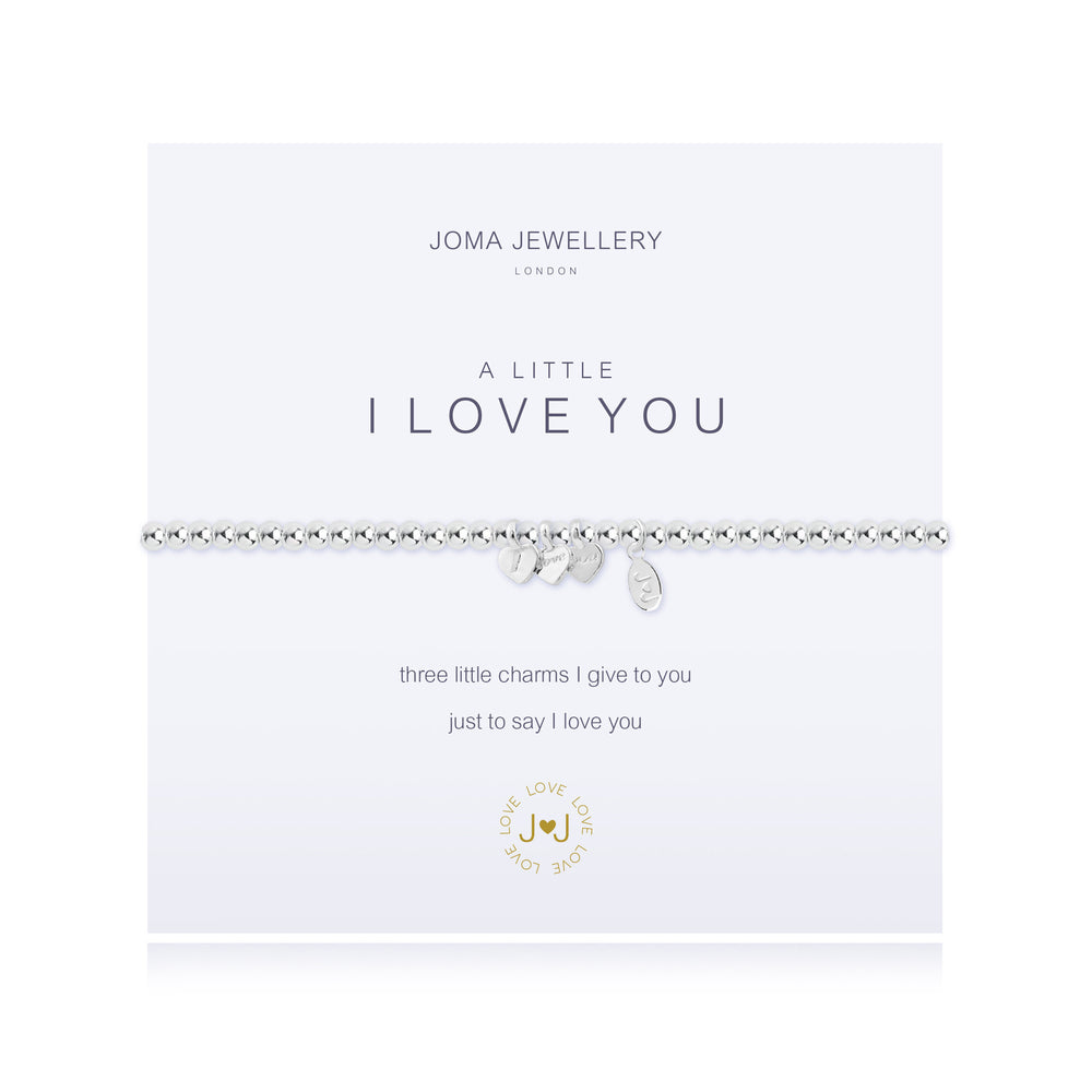 A LITTLE 'I LOVE YOU' SILVER BRACELET