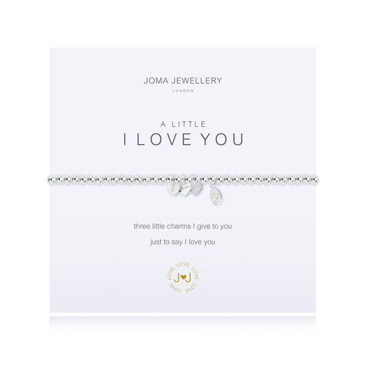 A LITTLE 'I LOVE YOU' SILVER BRACELET