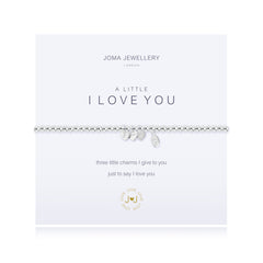A LITTLE 'I LOVE YOU' SILVER BRACELET