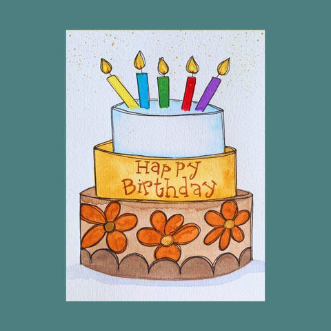 HAPPY BIRTHDAY CAKE