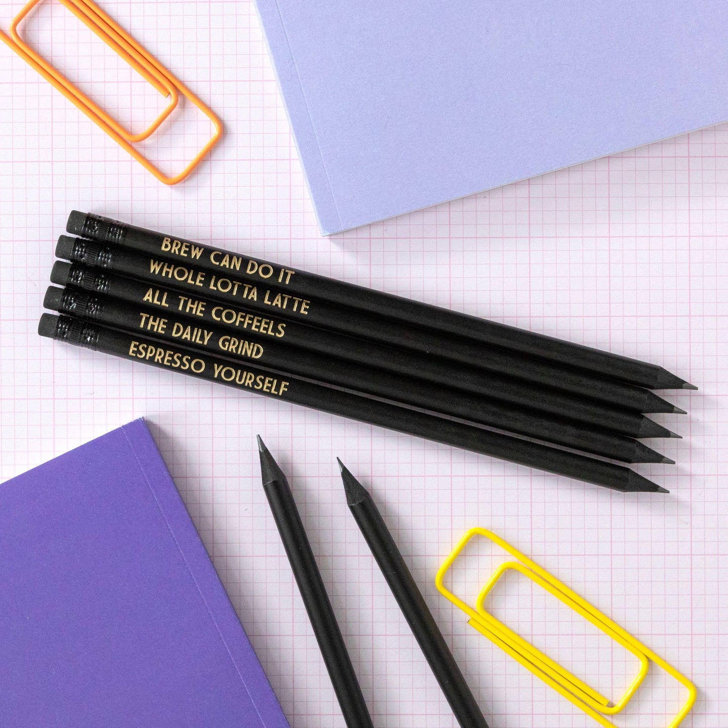 COFFEE LOVER PENCIL SET