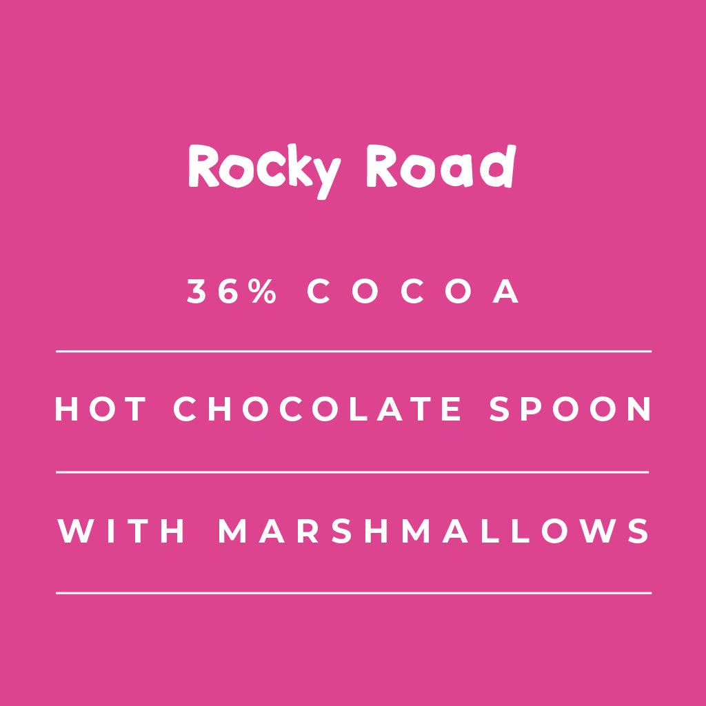 ROCKY ROAD HOT CHOCOLATE SPOON