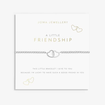 A LITTLE 'FRIENDSHIP' SILVER BRACELET