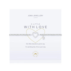 A LITTLE 'WITH LOVE' SILVER BRACELET