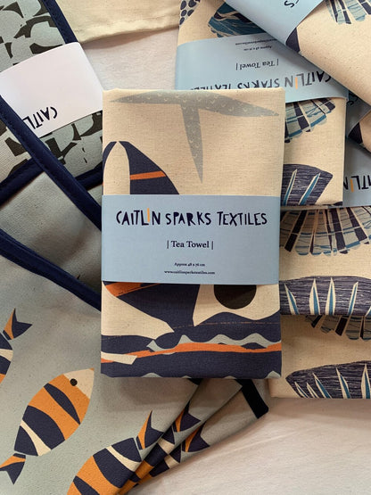 CRAB TEATOWEL