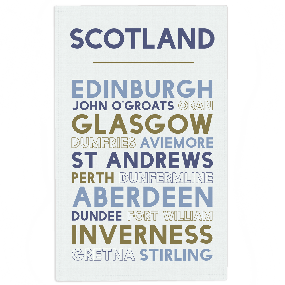 SCOTLAND TEATOWEL