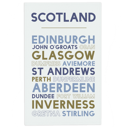 SCOTLAND TEATOWEL