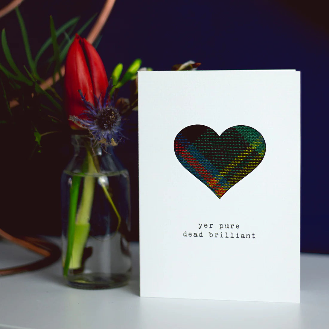 YER PURE DEAD BRILLIANT CARD