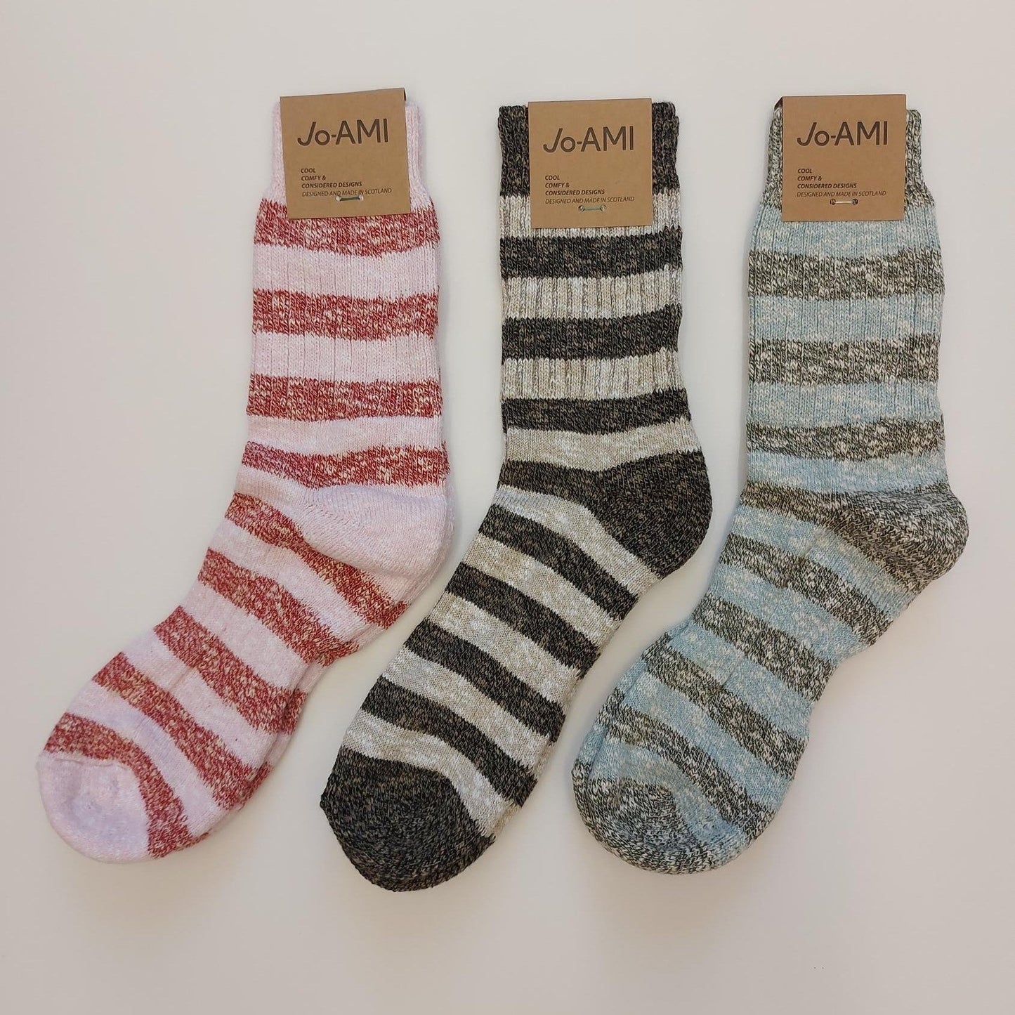 TOBACCO/OAT CHUNKY SOCKS