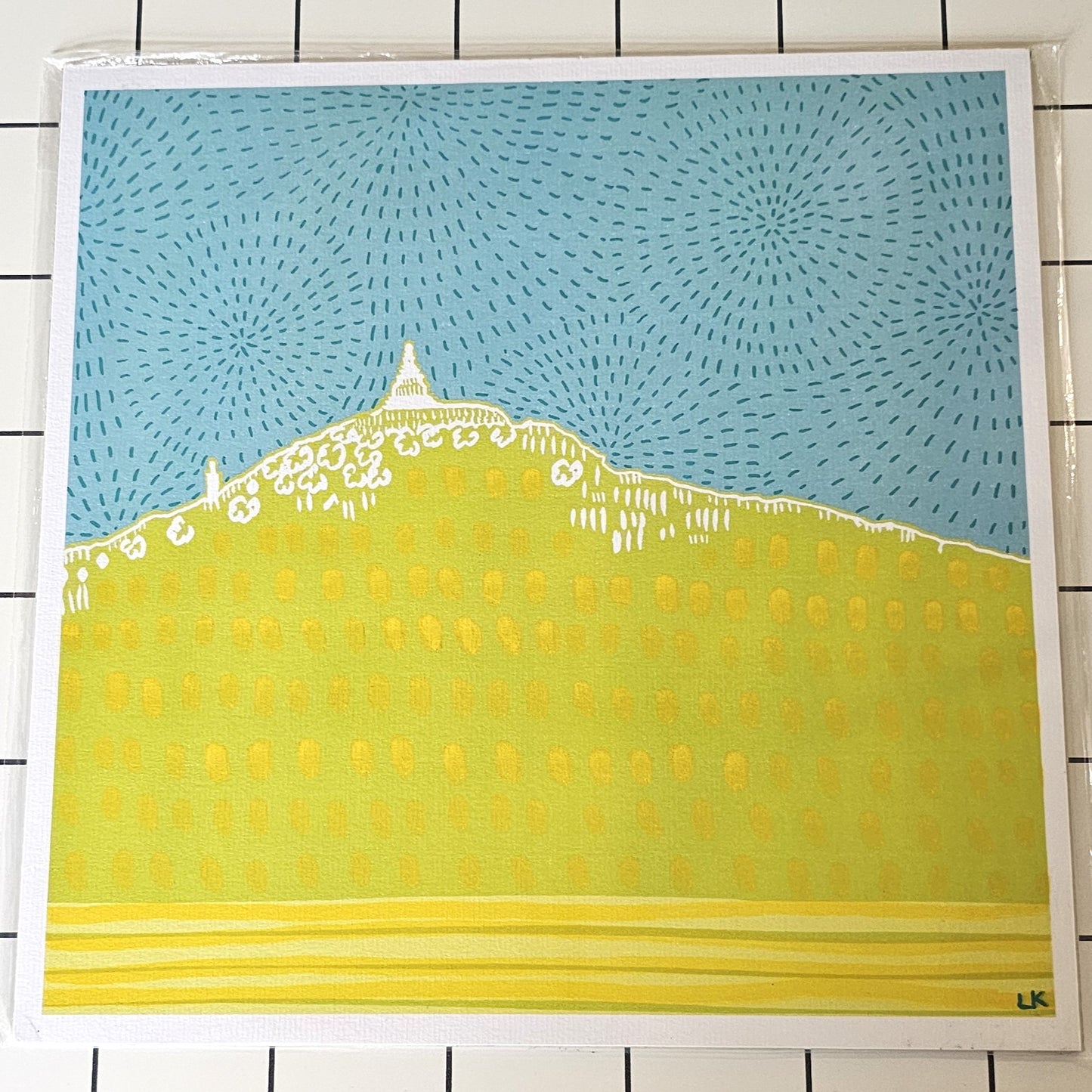 FRESH DUNDEE SKYLINE WITH PATTERNS