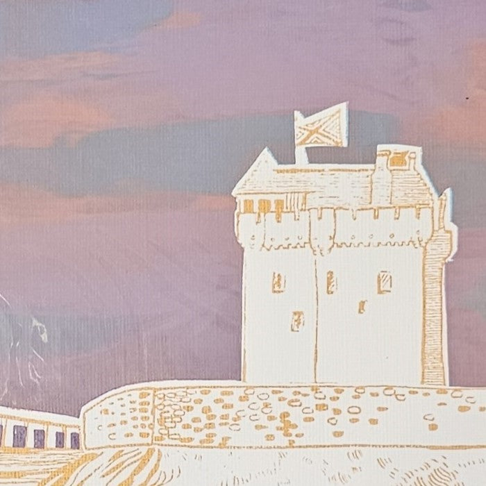 BROUGHTY CASTLE  PAINTING