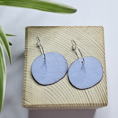 ENAMEL HOOP - PALE BLUE