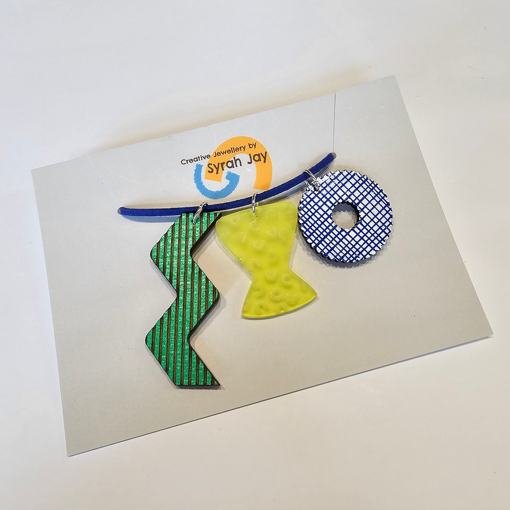 GEO BLOCK NECKLACES