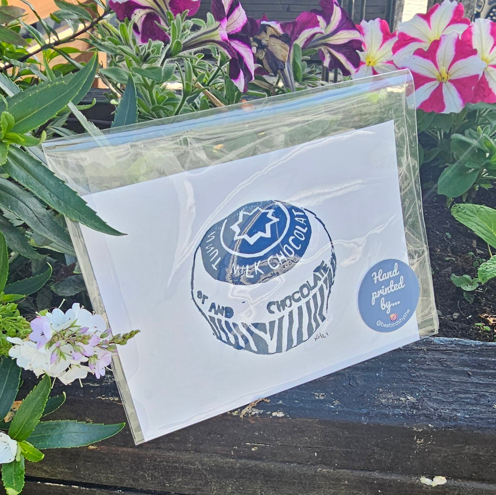 SMALL PRINT - TEACAKE BLUE
