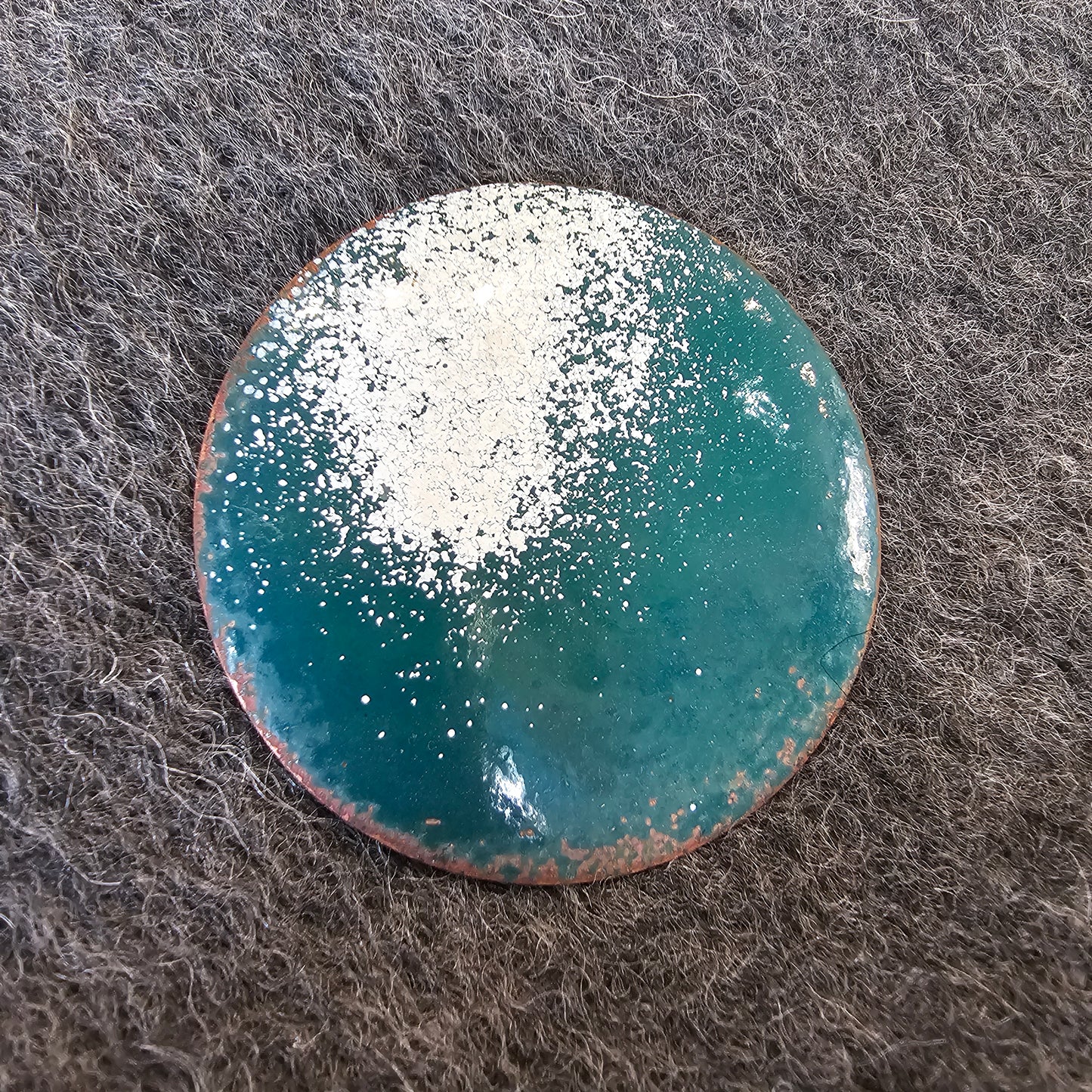 ENAMEL BROOCHES