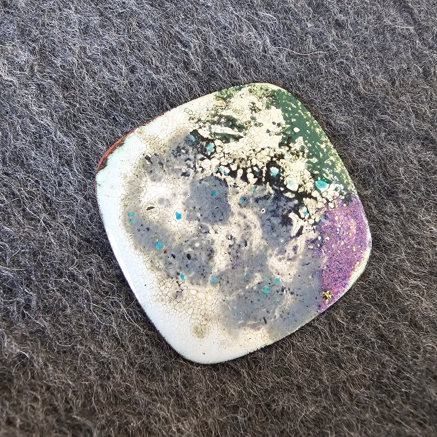 ENAMEL BROOCHES