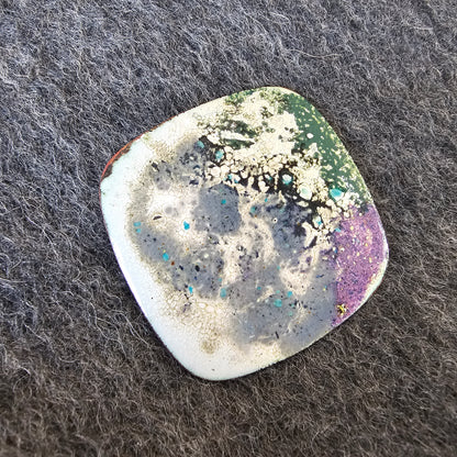 ENAMEL BROOCHES