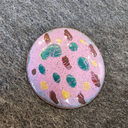 ENAMEL BROOCHES
