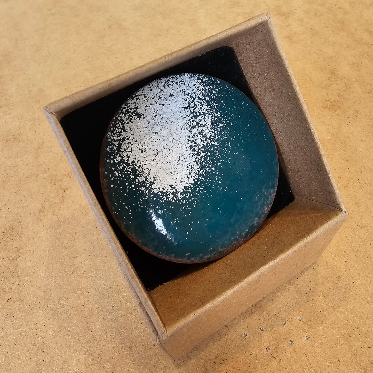 ENAMEL BROOCHES