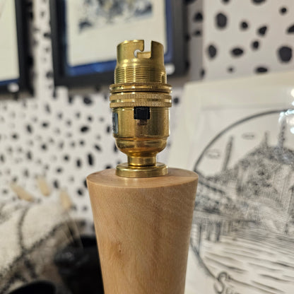 WOODEN LAMP BASES