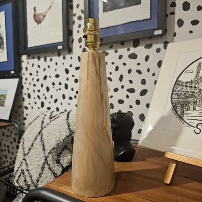 WOODEN LAMP BASES